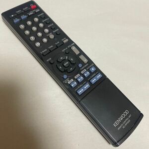 B8335 返品可　動作品　簡易清掃済み　やや錆あり　KENWOOD ケンウッド オーディオ リモコン RC-RP0502