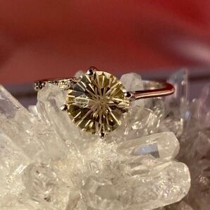 期間限定セール シトリン リング