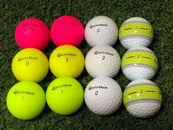テーラーメイド　ディスタンスソフト・ツアーレスポンス　12球 ゴルフボール