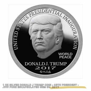 国内在庫 アンティークコイン NGC PCGS トランプドル初 1オンスシルバー $ 25 Trump Dollar Inaugural 1 oz Silver Capsuled