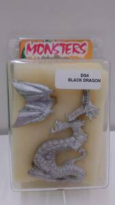 G-11 metal figure MONSTERS DG4 BLACK DRAGON