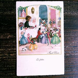 Pauli Ebner I39 (15)◆エブナー アンティークポストカード フランス ドイツ ベルギー イタリア イギリス 子供 お人形 結婚式 イラスト