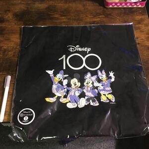 中古　ディズニー Happyくじ トートバッグ D賞 100