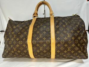 キーポル モノグラム ルイヴィトン ボストンバッグ LOUIS ブラウン系 ヴィトン ルイ ブラウン VUITTON 