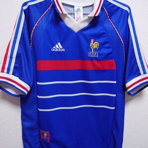 adidas 1998 World cupフランス代表 France national team ユニフォーム ジダンの画像1