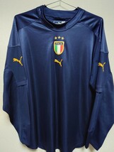 PUMA 2004〜005 イタリア代表 ユニフォーム 長袖　GK キーパー_画像1