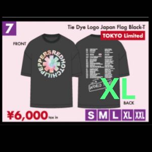 東京限定 レッチリ 東京ドーム2024 ツアーTシャツ 来日公演グッズ　XL