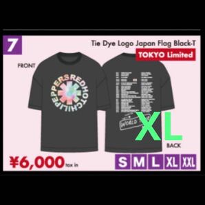 東京限定 レッチリ 東京ドーム2024 ツアーTシャツ 来日公演グッズ　XL