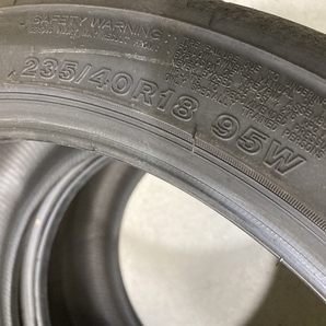 溝有り ’22年製 BRIDGESTONE POTENZA RE-71RS 235/40R18 2本セット ブリヂストン ポテンザ (D1670)の画像5