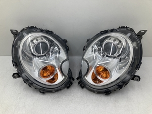 美品 割れ無 点灯OK BMW MINI ミニ MF16S R56 クーパーS 純正 HID ヘッドライト 左右セット 0301225671/0301225672 (E1774)