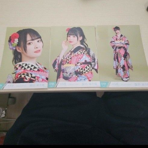 ノイミー 振袖 生写真冨田菜々風ヨリチュウ