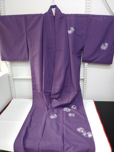 YA5357 Japanese clothes pretty . summer kimono attaching under ... kimono .. length approximately 166./. approximately 64.5. remake material raw materials 