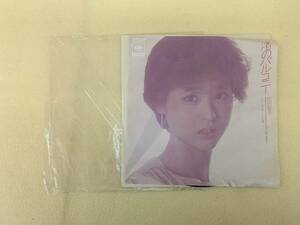 ね0120　レコードEP盤　渚のバルコニー　松田聖子