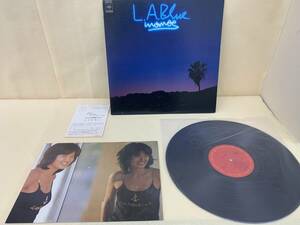 ね0209　レコードLP盤　L.A.BLUE　山口百恵