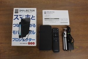 のK3348　　SMAJECTOR　スマジェクター　JPLP-50ML-BK　モバイルプロジェクター