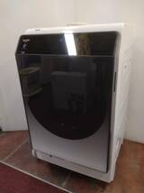 しH1535　シャープ　11㎏　ドラム式洗濯機　洗濯乾燥機　2022年製　ES-W114-SL【動作確認洗浄済み】_画像1