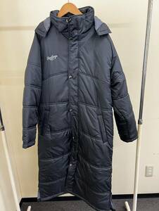neA1347 old clothes outer coat bench coat Rawlings. bench coat * black. M size 