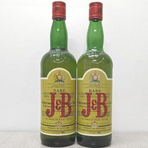 J＆B　特級　750ml43%　未開栓　箱なし　2本セット