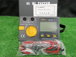 未使用品 Mother tool デジタル絶縁抵抗計 MT-2402 定格測定電圧 125V / 250V / 500V 【1】