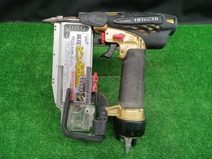 中古品 日立工機 Hitachi koki 55mm 高圧 ピン釘打機 エアダス付 NP55HM