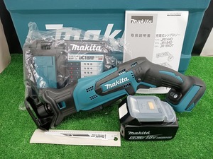 未使用品 マキタ makita 18V 6.0Ah 充電式 レシプロソー JR184DRGT バッテリー1個 充電器付