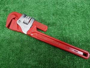 未使用品 ロブテックス 強力型 パイプレンチ 350mm PW350 【2】