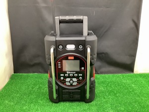 中古品 MAX マックス 14.4v 充電式オーディオ タフディオ 現場ラジオ AM/WFM/Bluethooth対応 AJ-RD431 本体のみ