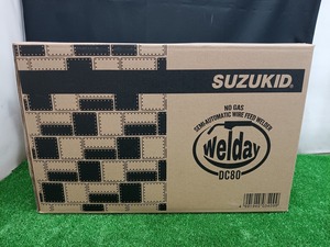 未開封 未使用品 スター電器製造 スズキッド SUZUKID 100V 直流インバータ ノンガス 半自動溶接機 Welday80 SWD-80C