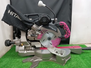 中古品 日立工機 Hitachi koki 190mm 卓上スライド丸ノコ C7RSHC レーザーマーカ搭載