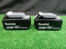 中古品 makita マキタ 18V 6.0Ah 充電式 インパクトドライバ TD173DRGXB 黒 全周リング 発光LEDライト_画像9