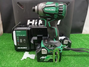 未使用品 HiKOKI ハイコーキ 36V マルチボルト コードレスインパクトドライバ WH18DDL2 2LXPK (L)