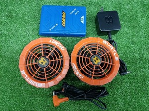 中古品 バートル BURTLE 17V エアークラフト ファンユニット AC310/AC311 バッテリー AC300