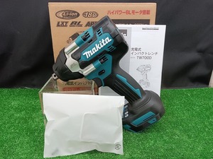 未使用品 makita マキタ 18V 充電式インパクトレンチ TW700DZ 本体のみ 【4】