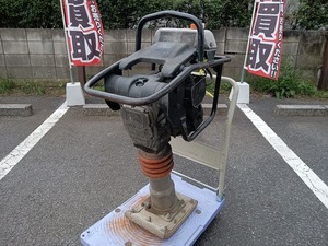 【埼玉県蓮田市◆引取限定】中古品 三笠産業 mikasa ミカサ 62kg エンジン タッピングランマ MT-55L 最高出力2.1kW 燃料タンク2L