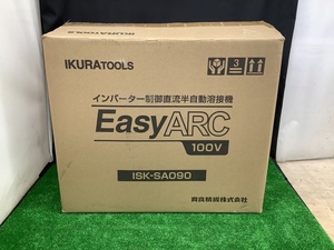 未使用品 IKURATOOLS 育良精機 イクラ インバーター制御 直流 ノンガス半自動溶接機 イージーアーク ISK-SA090