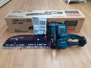  unused goods Makita makita 18V 3.0Ah 400mm rechargeable raw . barber's clippers MUH407DSF battery 1 piece with charger 