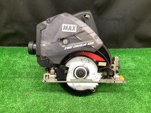 中古品 MAX マックス 18V 125mm 充電式 防じん兼用 丸のこ PJ-CS53CDP 本体のみ