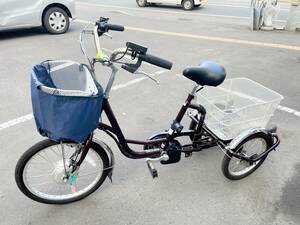  beautiful goods mimgo365 electric assist three wheel bicycle asi.. Charlie MG-TRM20EB rom and rear (before and after) basket 