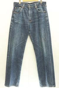 【中古】 LEVIS メンズデニムパンツ W34×L36 551Z-XX デニムパンツ LEVIS W34×L36 インディゴブルー 藍 ロゴ 日本製