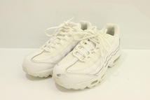 【中古】 NIKE レディーススニーカー 23 NIKE WMNS AIR MAX 95 NIKE 23 白 ホワイト ロゴ_画像1