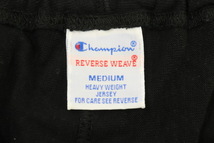 【中古】 CHAMPION メンズショートパンツ M Reverse Weave ショートパンツ CHAMPION M 黒 ブラック_画像3