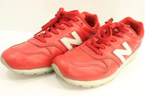 【中古】 NEW BALANCE メンズスニーカー 25.5cm MRL996LR NEW BALANCE 25.5cm 赤 レッド ロゴ