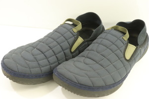 【中古】 MERRELL メンズシューズ 28cm HUT MOC MERRELL 28cm 紺 ネイビー