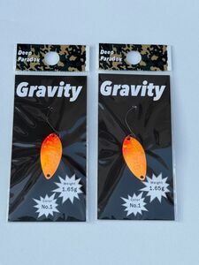 【新品】Deep Paradox Gravity ディープパラドックス　グラビティ　1.65ｇ　炎ファースト　2枚セット 