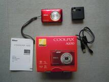 Nikon COOLPIX A100 　ニコンクールピクス　コンパクトデジタルカメラ　動作確認済み_画像1