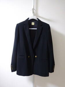 MUSE de Deuxieme Classe tailored jacket 1. кнопка золотой кнопка плечо накладка черный чёрный женский 38 Mu z Deuxieme Classe 