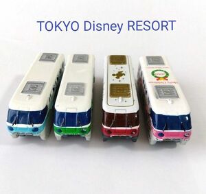 トミカ　ディズニーリゾートライン　４台