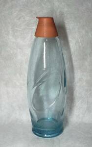 ウヅラ酢の素　ガラス瓶　レトロボトルコレクション