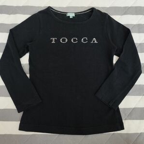 トッカ　TOCCA キッズ　Ｔシャツ 黒　100 ストーン