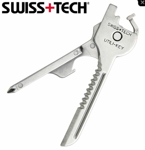 SWISS+TECH マルチツール ユーティリキー6-in-1 スイスナイフ　キーホルダー　スイステック